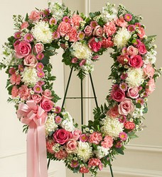 Always Remember Floral Heart Tribute Flower Power, Florist Davenport FL